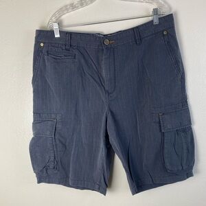 Tommy Bahama Cargo Grayish Blue Summer Vacation Shorts Men’s 38